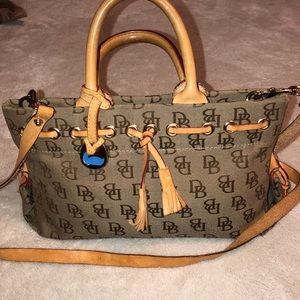 Dooney & Bourke Canvas/Leather bag